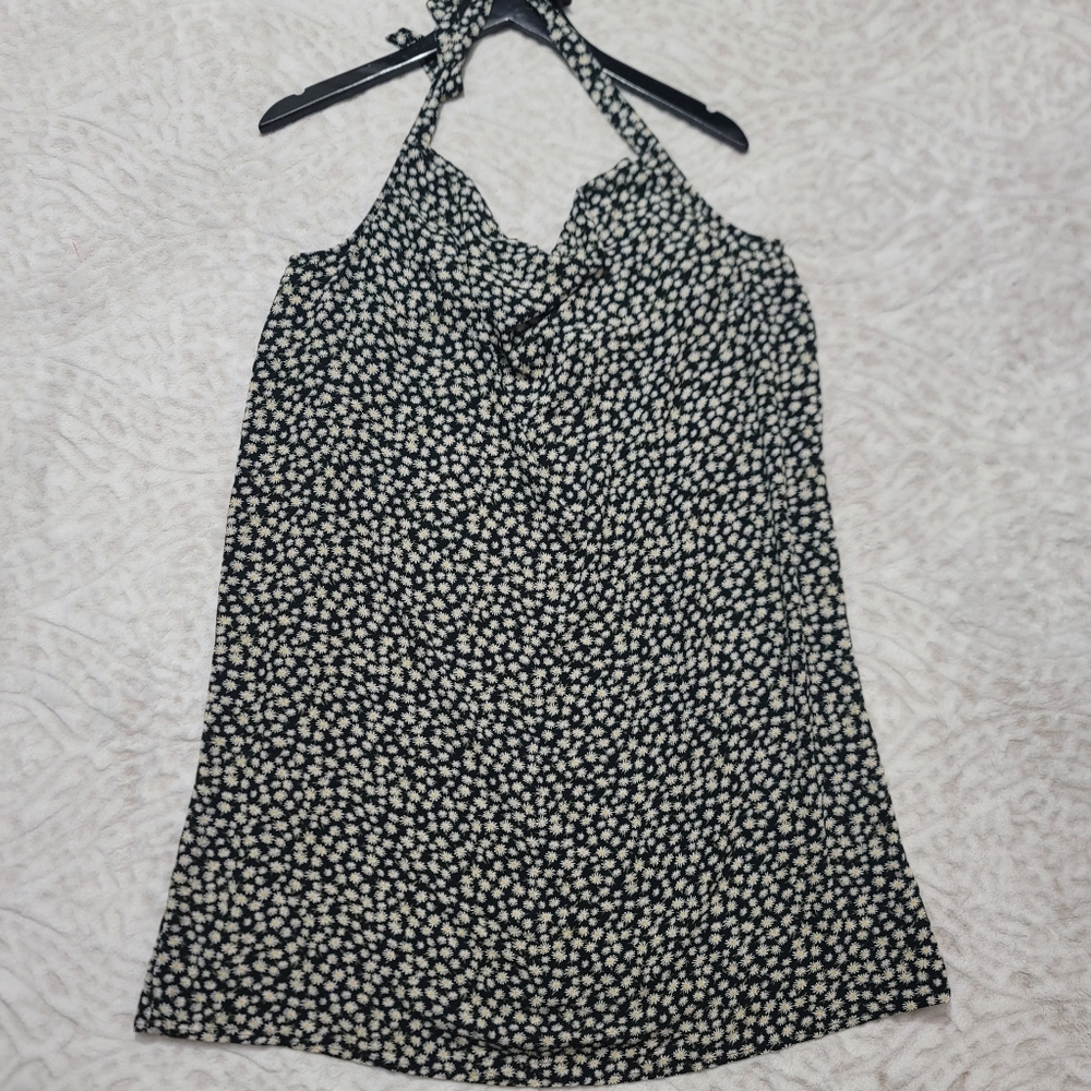 American Eagle Outfitters Women's Daisy Halter Mini Dress Size XL - Picture 5 of 11